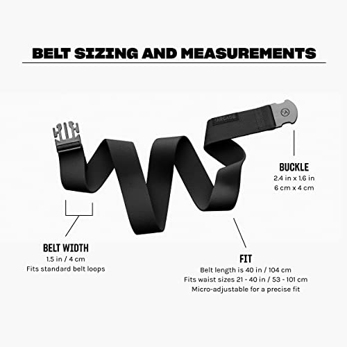 Arcade The Original Unisex Adventure Belt, Heavy Duty Elastic Webbing, Non-Metal Travel Friendly Buckle - Image 7