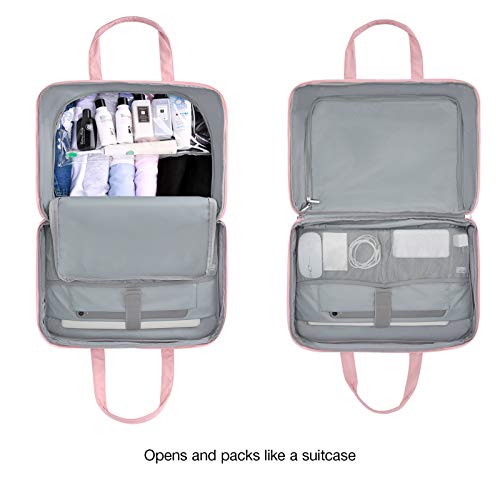 BAGSMART Weekender Bags for Women, Travel Duffle Overnight Bag Personal Item Bag with Shoe Bag for Travel Essentials - Image 3