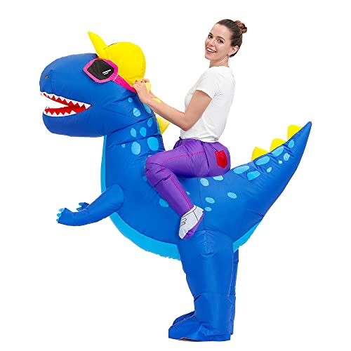 Decalare Inflatable Costume For Adults, Inflatable Dinosaur Costume, Halloween Costumes For Men/Women,Funny Blow up Costumes - Image 4