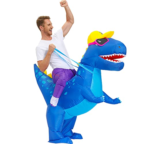 Decalare Inflatable Costume For Adults, Inflatable Dinosaur Costume, Halloween Costumes For Men/Women,Funny Blow up Costumes - Image 7