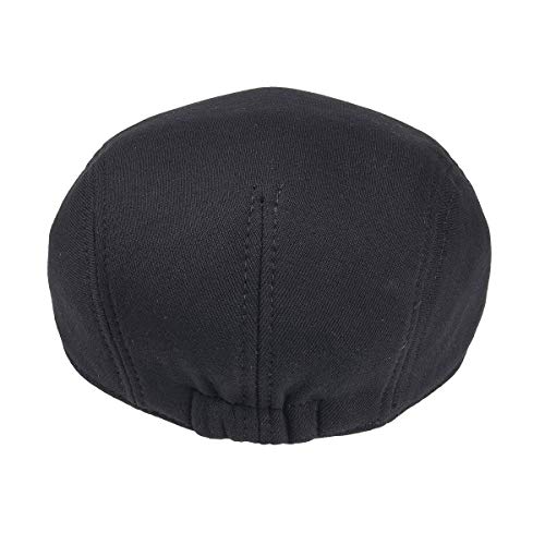 FEINION Men Cotton Newsboy Cap Soft Fit Cabbie Hat - Image 4