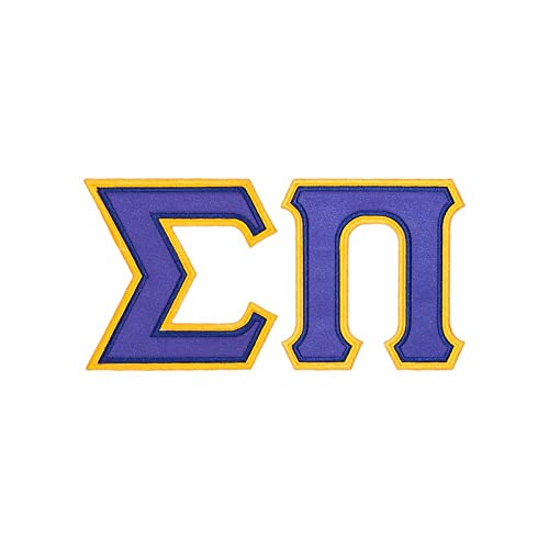 Fashion Greek Sigma Pi Twill Letter Hoody - Image 3