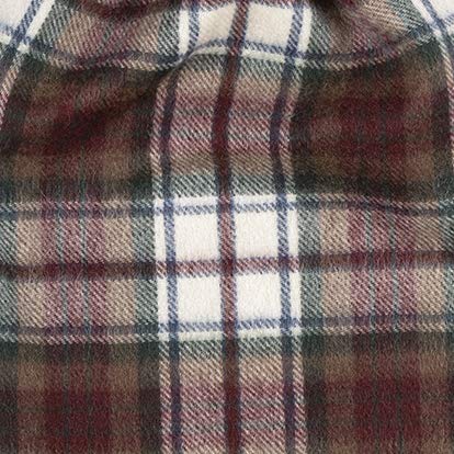 Glen Isla 100% Cashmere Scarf Tartan Dress MacDuff Red - Made In Scotland - Image 3