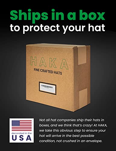 HAKA Trucker Hat Mesh Outdoor for Men & Women Adjustable Baseball Cap Snapback Golf - Image 7
