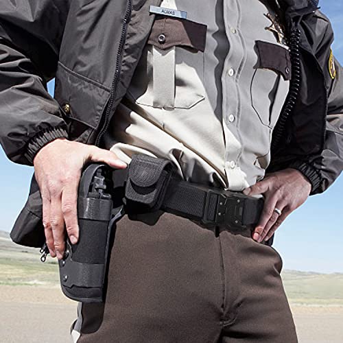 JUKMO Quick Release Tactical Belt, Military Work 1.5" Nylon Web Hiking Belt with Heavy Duty Seatbelt Buckle - Image 4