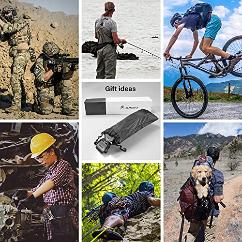 JUKMO Tactical Belt, Military Hiking Rigger 1.5" Nylon Web Work Belt with Heavy Duty Quick Release Buckle - Image 5