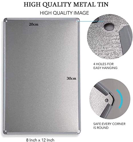 Joshua Dufferena Rise Of The Duffman 12x8 inch vintage metal tin logo vintage metal logo fun home farm bathroom bar art wall decoration bedroom Parlor cafe vintage poster - Image 3