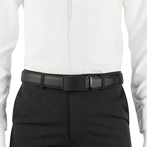 Lavemi Men's Real Leather Ratchet Dress Casual Belt, Cut to Exact Fit,Elegant Gift Box - Image 5