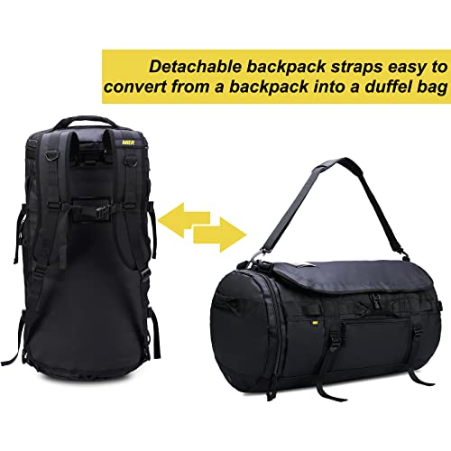 MIER Large Duffel Backpack Sports Gym Bag with Shoe Compartment, Heavy Duty and Water Resistant - Image 3