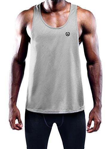 NELEUS Men's 3 Pack Dry Fit Y-Back Muscle Tank Top - Image 7
