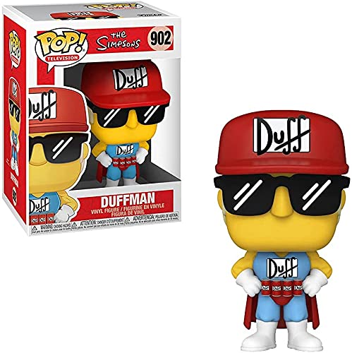 POP The Simpsons - Duffman Funko Vinyl Figure (Bundled with Compatible Box Protector Case) - Image 3