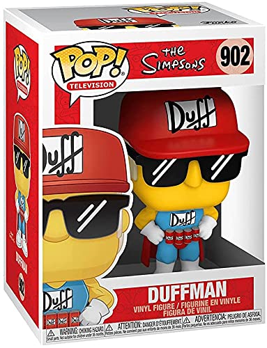 POP The Simpsons - Duffman Funko Vinyl Figure (Bundled with Compatible Box Protector Case) - Image 4
