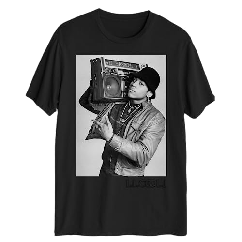 Rock The Bells L.L. Cool J Boombox Photo Men's and Women's Short Sleeve T-Shirt - Image 3