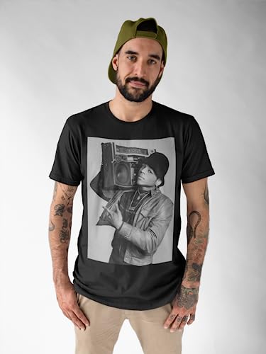 Rock The Bells L.L. Cool J Boombox Photo Men's and Women's Short Sleeve T-Shirt - Image 5