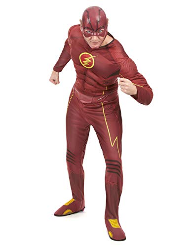 Rubies Men's Flash Deluxe Costume, Multi, Standard - Image 3
