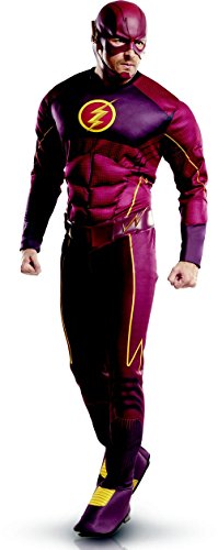 Rubies Men's Flash Deluxe Costume, Multi, Standard