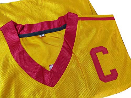 TKJPYWYH Peter Lafleur 16 Average Joe's Dodgeball Movie Baseball Jersey, Stitched Athletic Men's T-Shirt Jersey Yellow S-3XL - Image 5