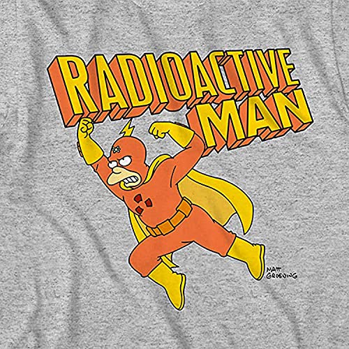 The Simpsons Mens' Krusty The Clown Shirt Krusty Burger Logo Tee Graphic T-Shirt - Image 3