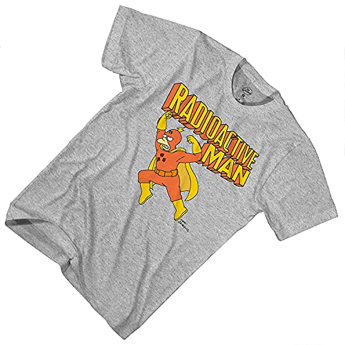 The Simpsons Mens' Krusty The Clown Shirt Krusty Burger Logo Tee Graphic T-Shirt - Image 4