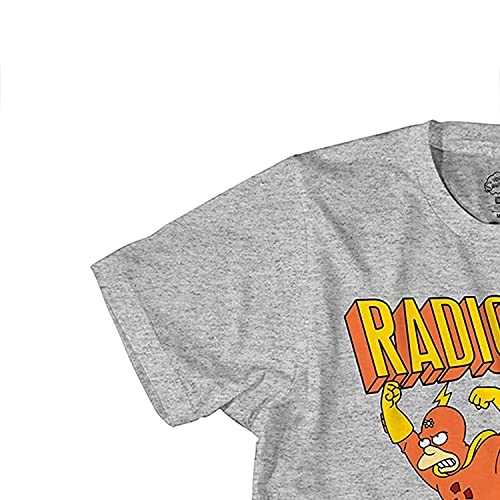 The Simpsons Mens' Krusty The Clown Shirt Krusty Burger Logo Tee Graphic T-Shirt - Image 7