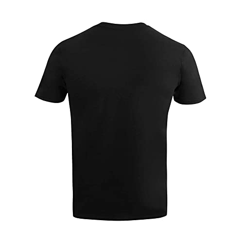 The Simpsons Pajamas Duff Beer Logo Men's Black T-Shirt & Grey Lounge Pants - Image 3
