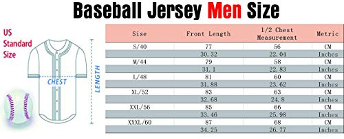 Tocament 90s Outfit for Men and Women,Barons #45 Unisex Hip Hop Clothes,Baseball Jersey Shirts for Party Baseball Gift - Image 6