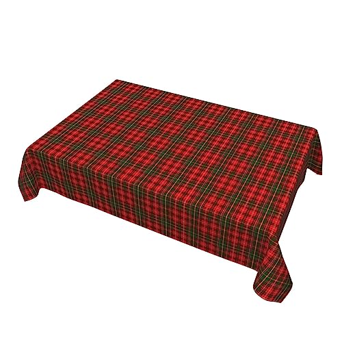 DKJlitter Tablecloth Rectangle Clan MacGregor Tartan Polyester Fabric Table Cloth, Water Resistant & Wrinkle Free Table Cover for Kitchen and Dining Room Tabletop 54"x72" (4-6 Seats) - Image 4