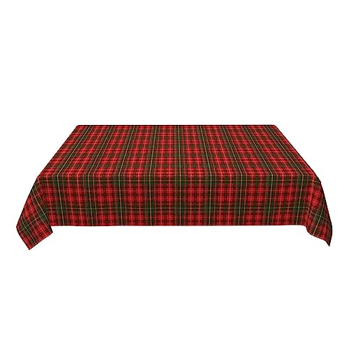 DKJlitter Tablecloth Rectangle Clan MacGregor Tartan Polyester Fabric Table Cloth, Water Resistant & Wrinkle Free Table Cover for Kitchen and Dining Room Tabletop 54"x72" (4-6 Seats) - Image 5
