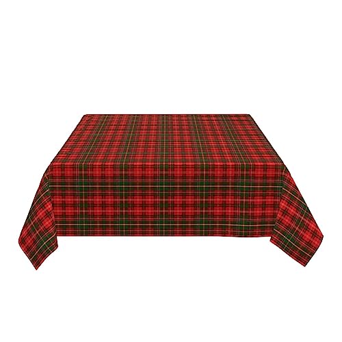 DKJlitter Tablecloth Rectangle Clan MacGregor Tartan Polyester Fabric Table Cloth, Water Resistant & Wrinkle Free Table Cover for Kitchen and Dining Room Tabletop 54"x72" (4-6 Seats) - Image 6
