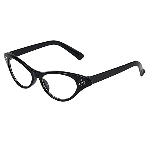 50s Girls Costume Accessory Set - Poodle Skirt, Chiffon Scarf, Cat Eye Glasses,Bobby Socks - Image 7