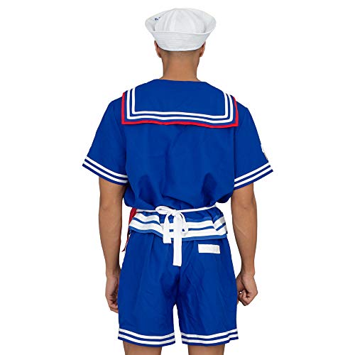 Adult Unisex Men's Ahoy Sailor Halloween Costume Cosplay Set - Image 4