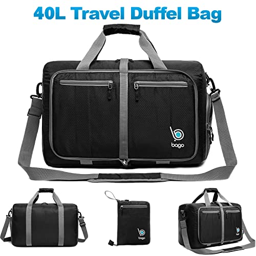 bago Unisex Adult Travel Duffle, Black, 100L - Image 3