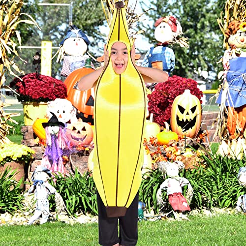 Banana Costume Kids Boys Girls Halloween Toddler Kid Banana Fortnite Costume Peely Banana Outfit - Image 3