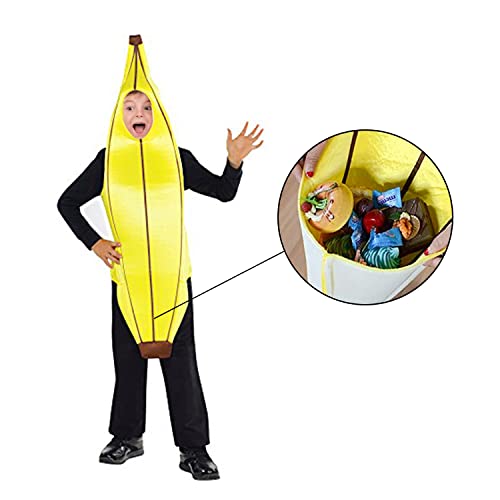 Banana Costume Kids Boys Girls Halloween Toddler Kid Banana Fortnite Costume Peely Banana Outfit - Image 6