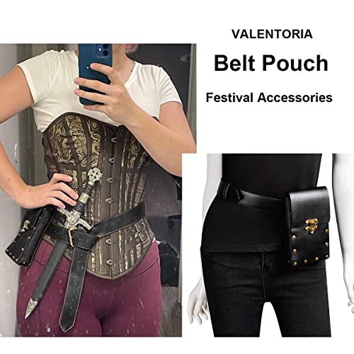 Cellphone Holder Retro Belt Pouch Waist Bag Fanny Pack Steampunk Medieval Renaissance Purse Halloween Costume Accessory - Image 3
