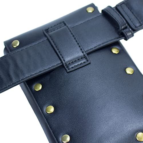 Cellphone Holder Retro Belt Pouch Waist Bag Fanny Pack Steampunk Medieval Renaissance Purse Halloween Costume Accessory - Image 5