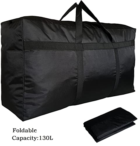 DoYiKe Extra Large Storage Duffle Bag with Zippers and Handles, Big Foldable Duffle Bag for Travel - Image 8