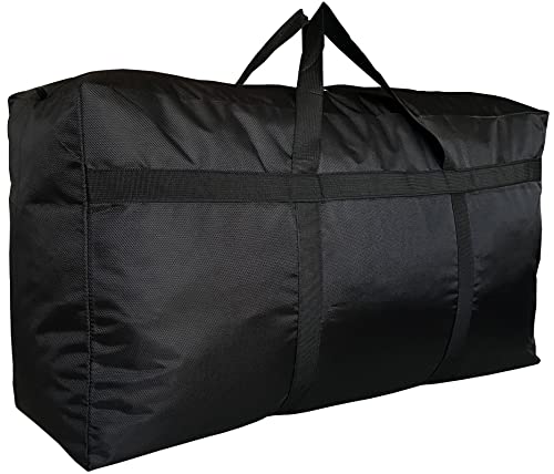 DoYiKe Extra Large Storage Duffle Bag with Zippers and Handles, Big Foldable Duffle Bag for Travel