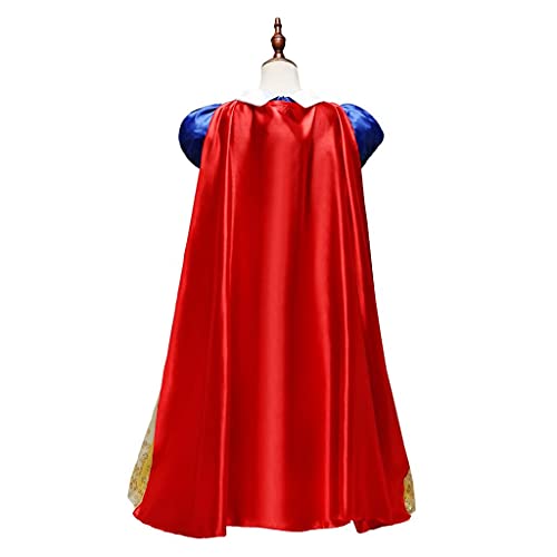Dressy Daisy Girls Princess Snow Costume Grand Fancy Dress Up Halloween Party Outfit Set Size Toddler Kids 12M-12 - Image 3