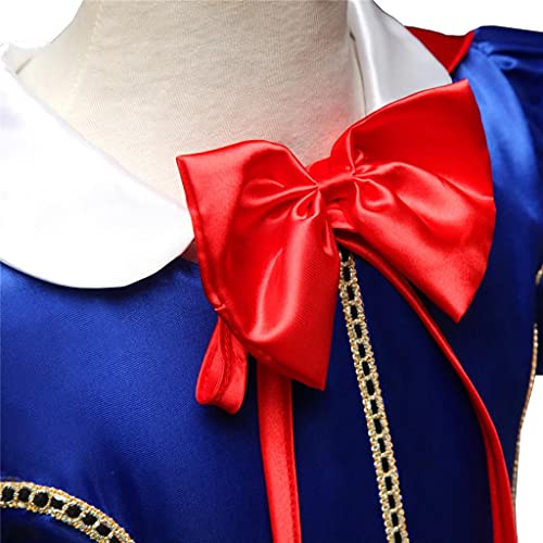Dressy Daisy Girls Princess Snow Costume Grand Fancy Dress Up Halloween Party Outfit Set Size Toddler Kids 12M-12 - Image 6