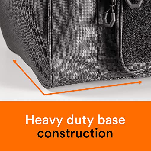 Fitdom 130L 36" Heavy Duty Extra Large Sports Gym Equipment Travel Duffle Bag W/Adjustable Shoulder Strap & 7 Compartments. Perfect for Soccer Baseball Basketball Hockey Football, Team Coaches & More - Image 5