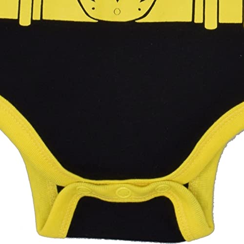 DC Comics Justice League Batman Infant Baby Boys Cosplay Bodysuit and Cape 18 Months - Image 4