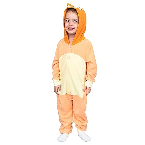 Playful Colorful Dog Halloween Costume Cosplay Zip Up Suit with Hood for Boys and Girls - Image 4