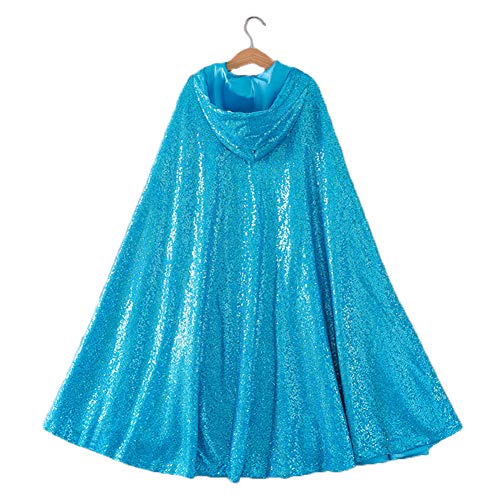 Princess Hooded Cape Cloaks for Little Girls Christmas Halloween Custome Cosplay Party Accessories - Image 3