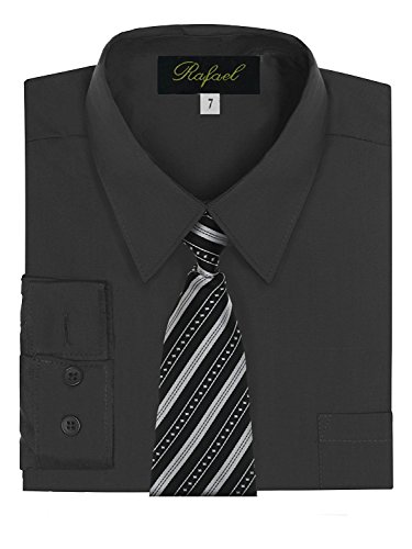 Rafael Boy's Dress Shirt & Tie