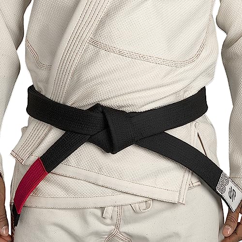 Sanabul Vintage Series BJJ Belt for Men & Women Brazilian Jiu Jitsu Belt for Jiu Jitsu Gi - Image 3