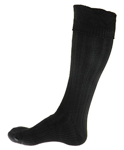 UT Kilts Hose, Traditional Scottish Socks for Kilts, Ribbed Design, Pull Up To Cuff Over Your Hose Flashes - Image 6