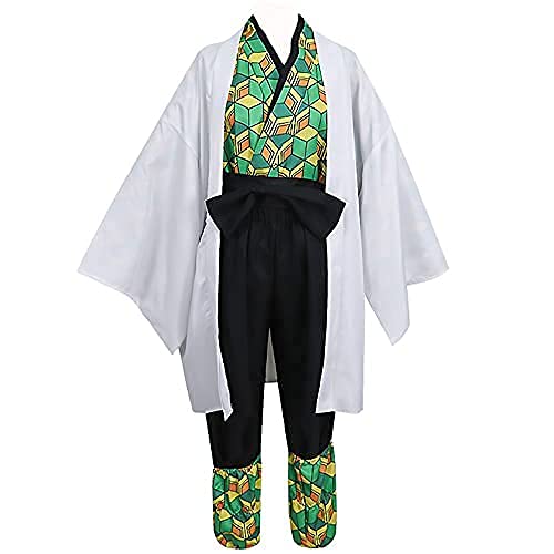 Tkieio Kochou Cosplay Costume Kochou Outfit Cosplay Kimono Outfit Uniform Costume Full Set with Wig - Image 4