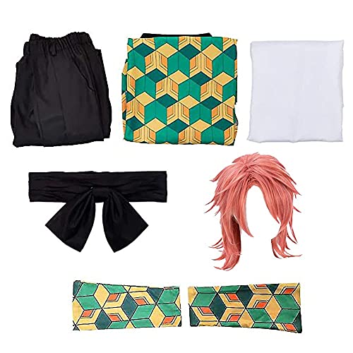 Tkieio Kochou Cosplay Costume Kochou Outfit Cosplay Kimono Outfit Uniform Costume Full Set with Wig - Image 6