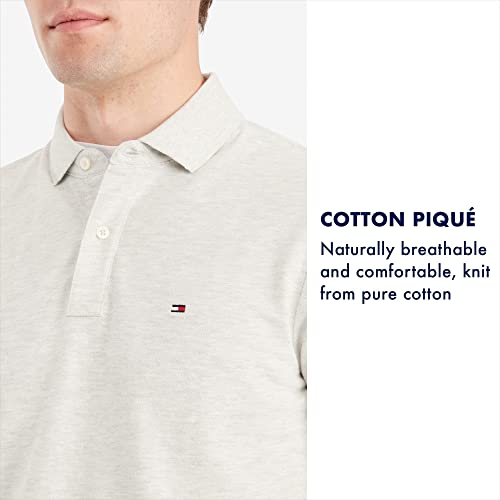 Tommy Hilfiger Men's Short Sleeve Cotton Pique Polo Shirt in Regular Fit - Image 7